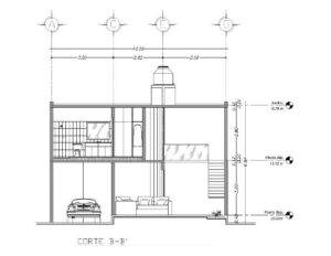 corte arquitectonico, arquitectos en cancun