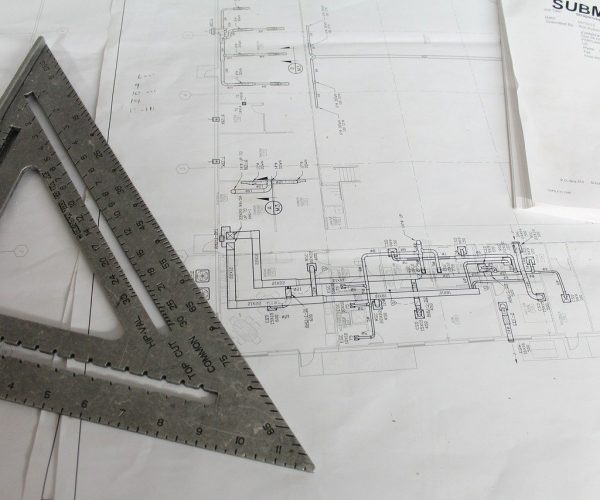 construction, plans, square